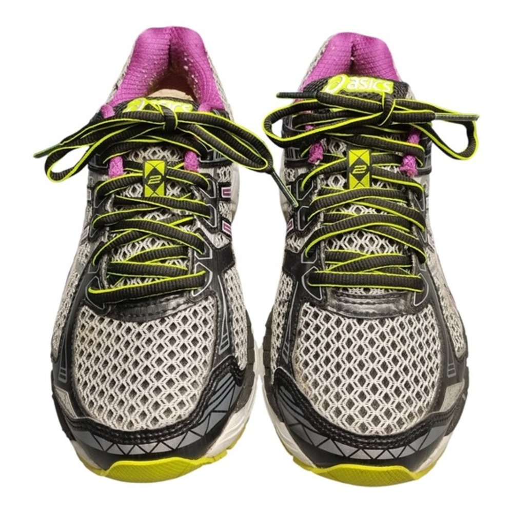 Asics GT 2000 Running Shoes Womens Size 6EE Multicolor‎ Synthetic Lace Up T3Q5N